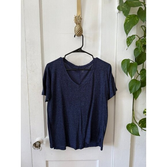 Old Navy boyfriend women’s size medium blue t-shirt - Picture 1 of 6